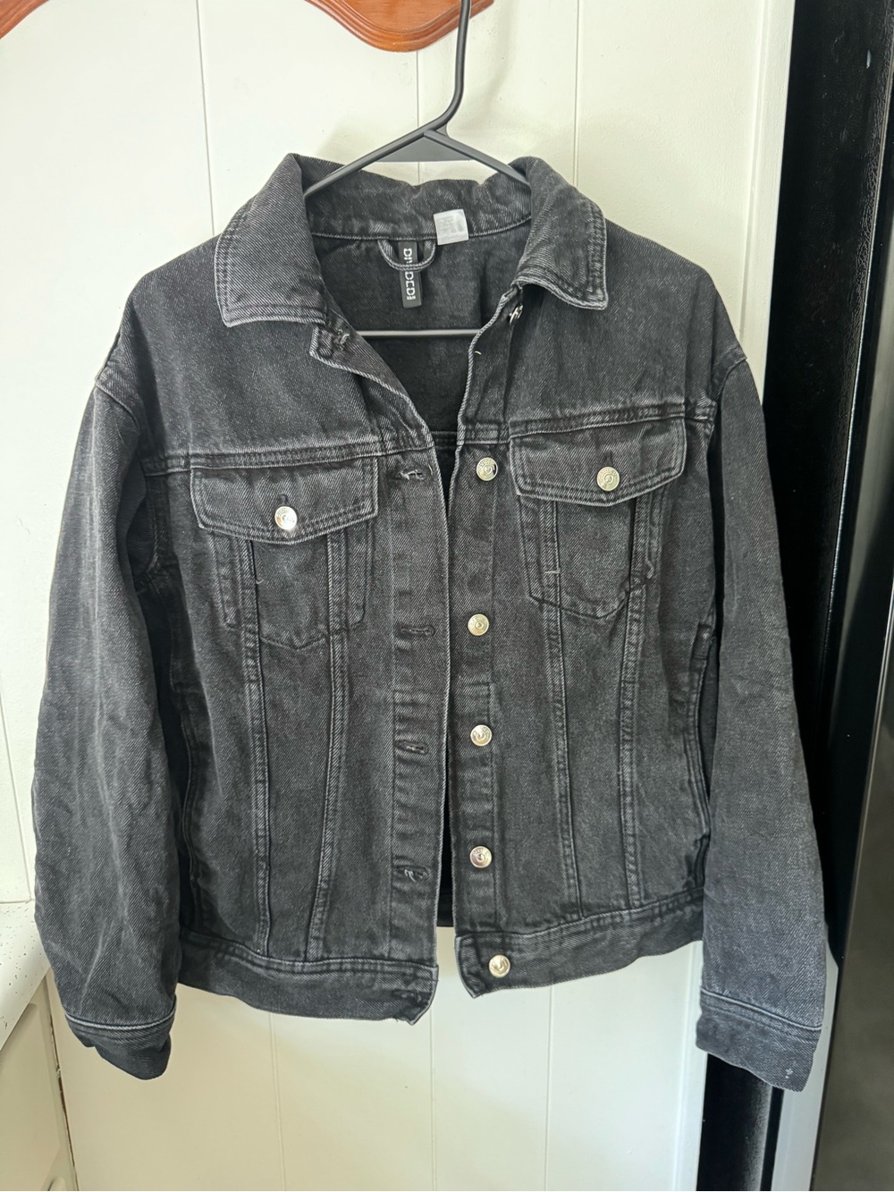 Divided Black Washed Denim Jacket